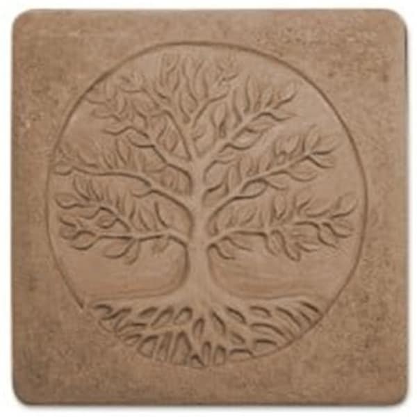 Garden Molds Garden Molds X-TREE8053 Tree of Life Stepping Stone Mold - Pack of 2 X-TREE8053 - main